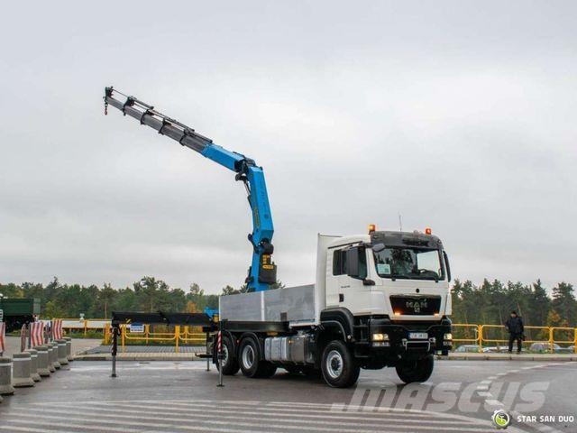 MAN TGS 28.540 6x4x4 Palfinger PK 50002 EH Cran Żurawie samochodowe