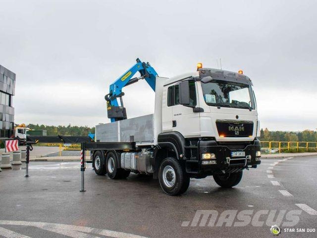 MAN TGS 28.540 6x4x4 Palfinger PK 50002 EH Cran Żurawie samochodowe