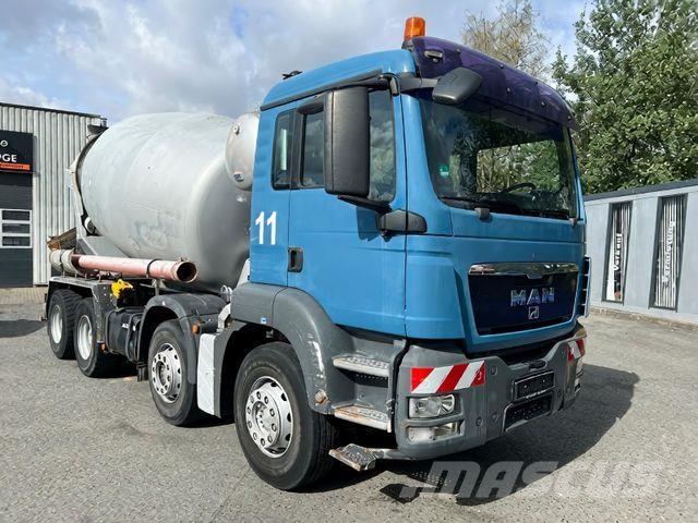 MAN TGS 32.400 8x4 Euro5 Intermix 10m³ Schalter Betonmischer