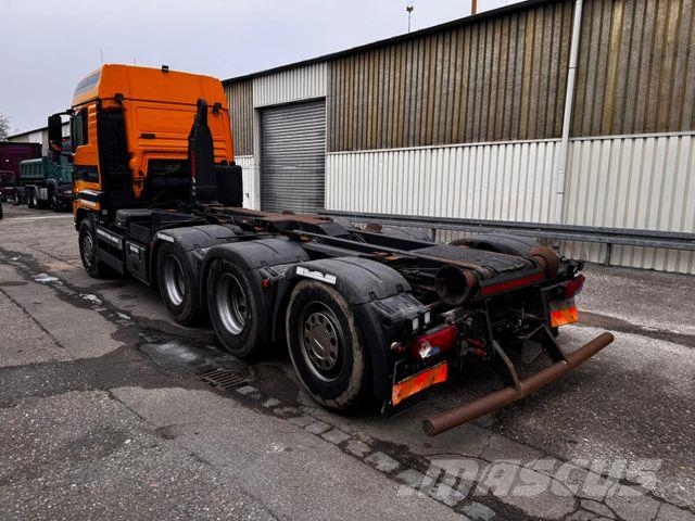 MAN TGS 32.480 HIAB ABROLLER LIFT LENK ACHSE 훅 리프트 트럭