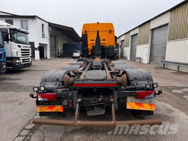 MAN TGS 32.480 HIAB ABROLLER LIFT LENK ACHSE 훅 리프트 트럭