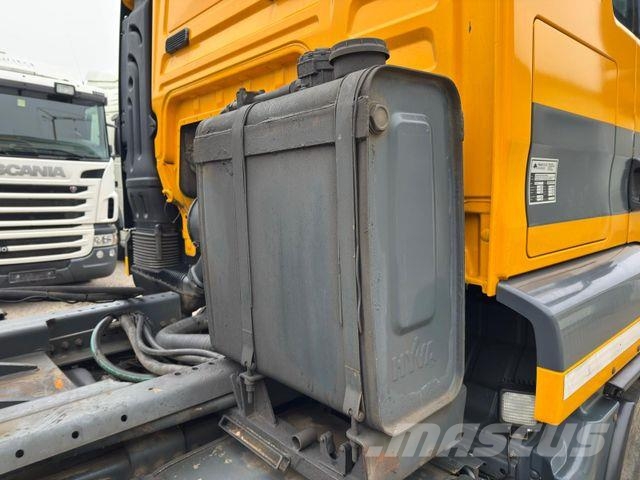 MAN TGS 32.480 HIAB ABROLLER LIFT LENK ACHSE 훅 리프트 트럭