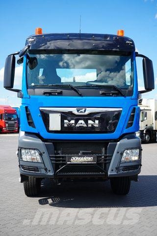 MAN TGS / 33.360 / 6 X 6 / E 6 / HAKOWIEC / MANUAL Φορτηγά ανατροπή με γάντζο