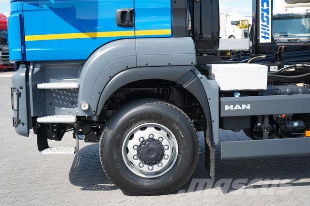 MAN TGS / 33.360 / 6 X 6 / E 6 / HAKOWIEC / MANUAL Φορτηγά ανατροπή με γάντζο