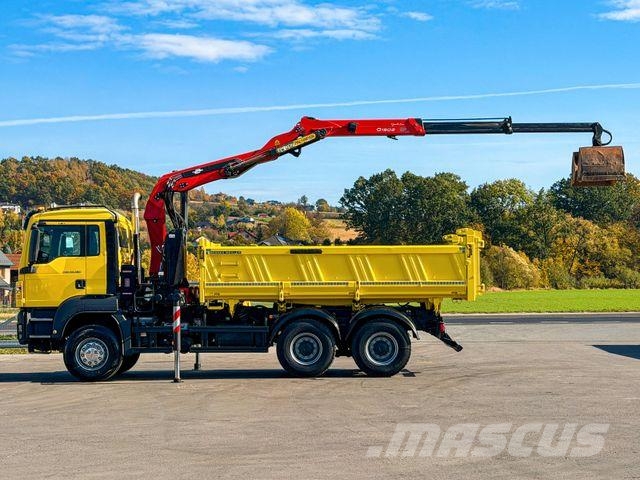 MAN TGS 33.360 KIPPER 5,00m EPSILON Q150Z84 * 6x4 Автокрани