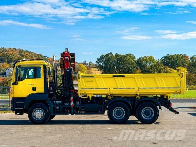 MAN TGS 33.360 KIPPER 5,00m EPSILON Q150Z84 * 6x4 Автокрани
