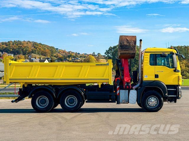 MAN TGS 33.360 KIPPER 5,00m EPSILON Q150Z84 * 6x4 Автокрани