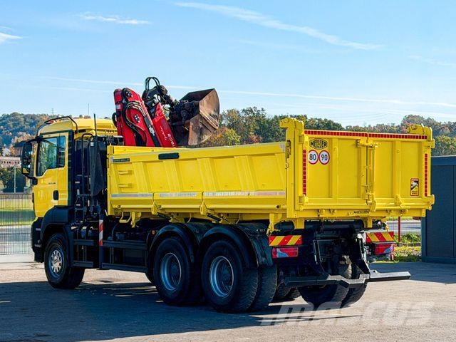 MAN TGS 33.360 KIPPER 5,00m EPSILON Q150Z84 * 6x4 Автокрани