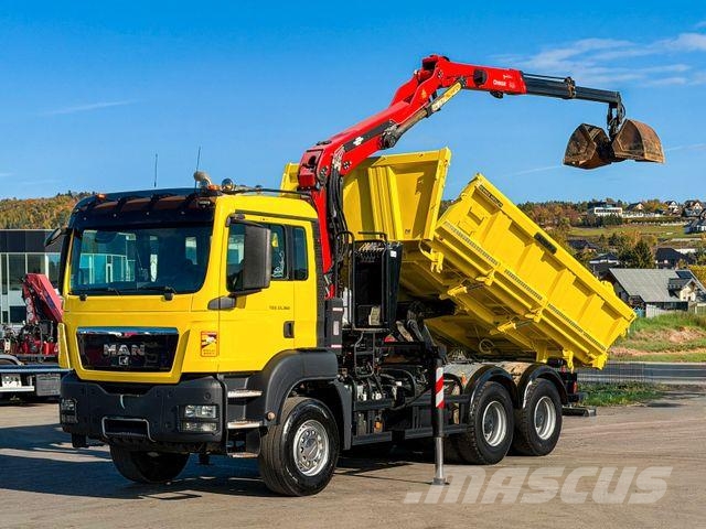 MAN TGS 33.360 KIPPER 5,00m EPSILON Q150Z84 * 6x4 Автокрани