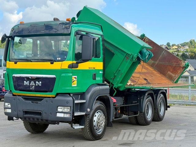 MAN TGS 33.360 * KIPPER 5,10 m / 6x4 * TOPZUSTAND Caminhões basculantes