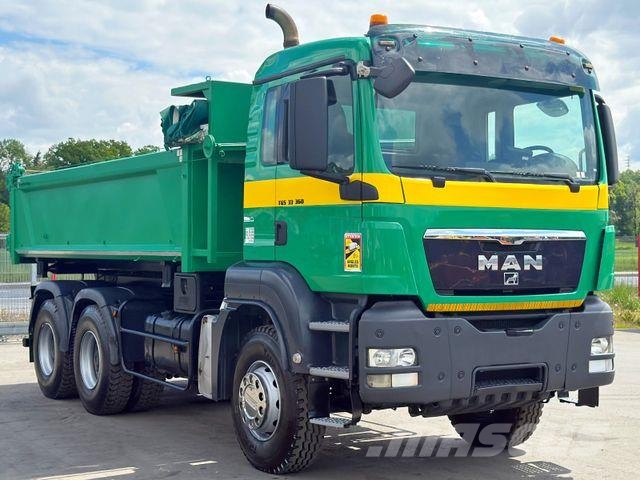 MAN TGS 33.360 * KIPPER 5,10 m / 6x4 * TOPZUSTAND Caminhões basculantes