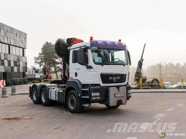 MAN TGS 33.400 6x4 PALFINGER PK 29002 Crane Winch Trekkers