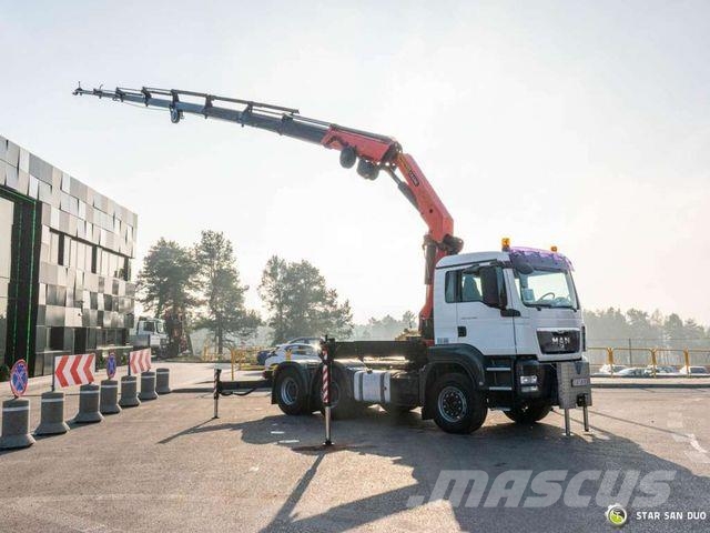 MAN TGS 33.400 6x4 PALFINGER PK 29002 Crane Winch Trekkers