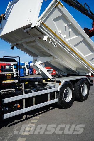 MAN TGS / 33.420 / E 6 / WYWROTKA + HDS / FASSI F 17 Kiper tovornjaki