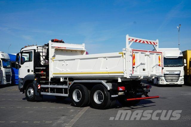 MAN TGS / 33.420 / E 6 / WYWROTKA + HDS / FASSI F 17 Kiper tovornjaki