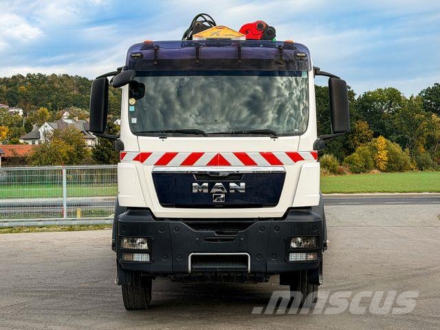 MAN TGS 33.440*KIPPER 4,50m+EPSILON Q170Z95 *6x4*TOP Żurawie samochodowe