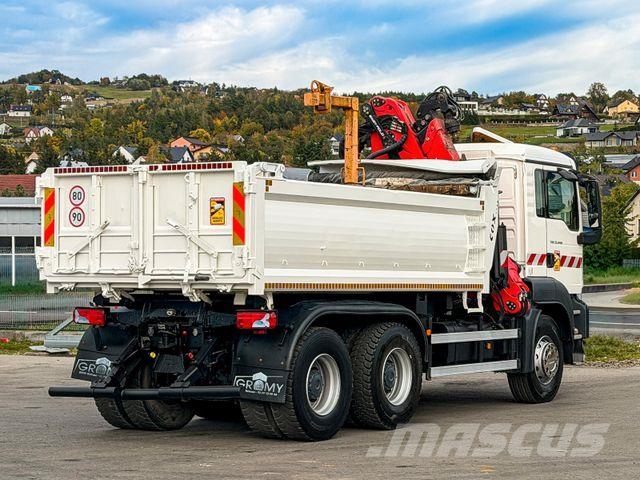 MAN TGS 33.440*KIPPER 4,50m+EPSILON Q170Z95 *6x4*TOP Żurawie samochodowe