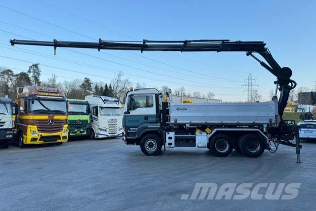 MAN TGS 33.480 6x4 Hiab 244-5 Самосвал