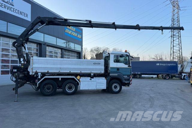 MAN TGS 33.480 6x4 Hiab 244-5 Самосвал