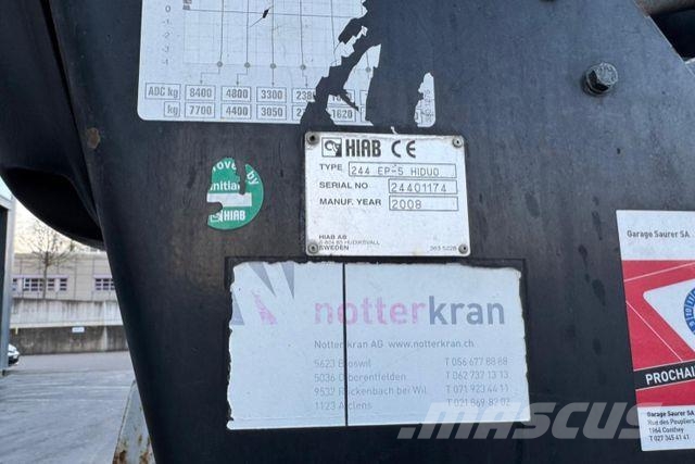 MAN TGS 33.480 6x4 Hiab 244-5 Самосвал