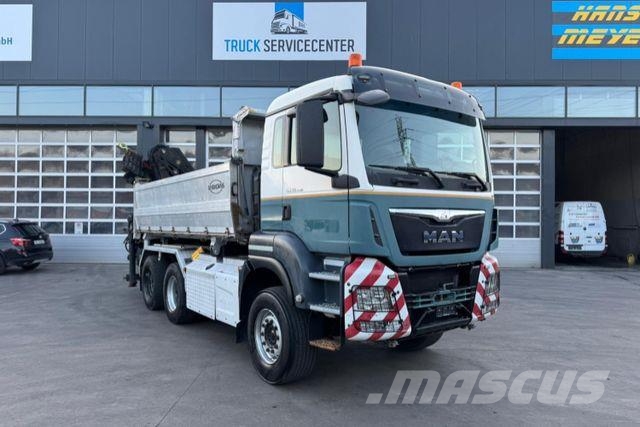 MAN TGS 33.480 6x4 Hiab 244-5 Самосвал