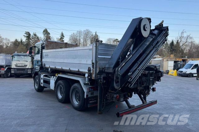 MAN TGS 33.480 6x4 Hiab 244-5 Самосвал