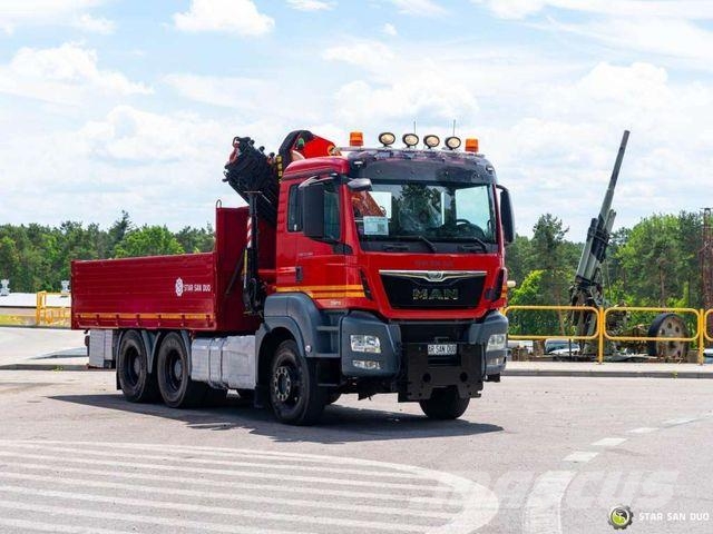 MAN TGS 33.480 6x4 PALFINGER PK 23001 EH Crane Winc Ťahače