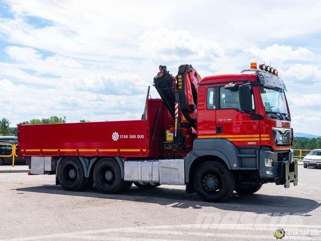 MAN TGS 33.480 6x4 PALFINGER PK 23001 EH Crane Winc Ťahače