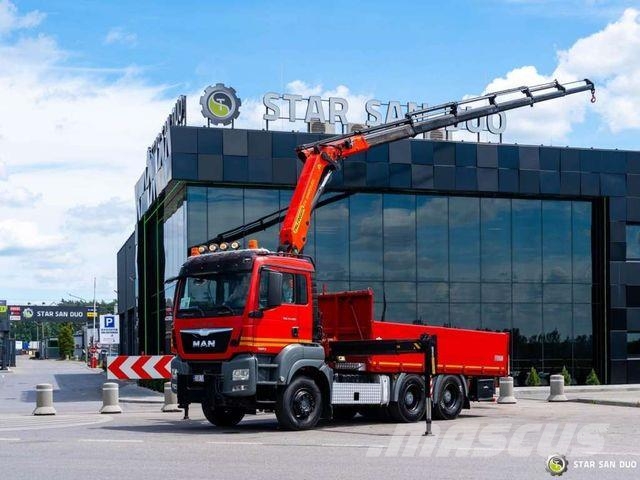 MAN TGS 33.480 6x4 PALFINGER PK 23001 EH Crane Winc Ťahače