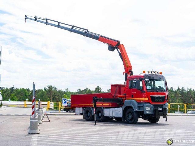 MAN TGS 33.480 6x4 PALFINGER PK 23001 EH Crane Winc Ťahače