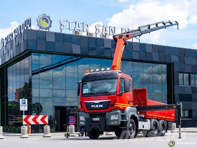 MAN TGS 33.480 6x4 PALFINGER PK 23001 EH Crane Winc Ťahače