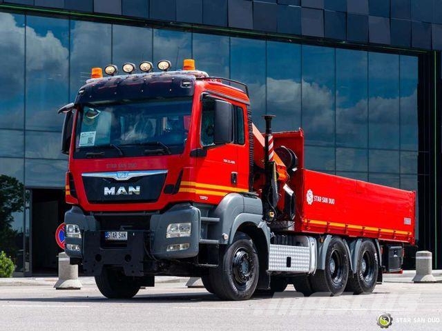 MAN TGS 33.480 6x4 PALFINGER PK 23001 EH Crane Winc Ťahače