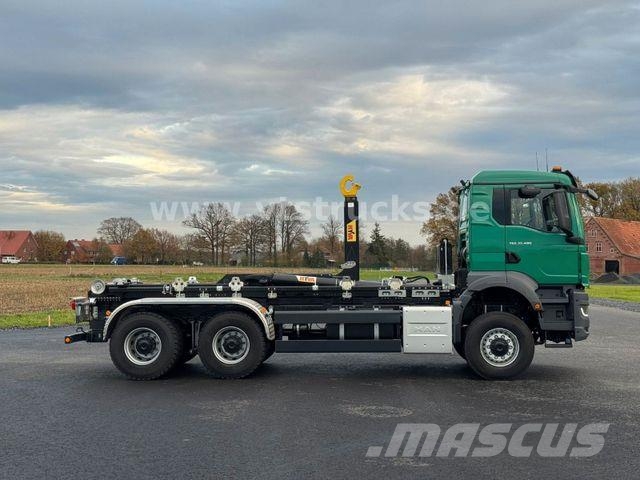 MAN TGS 33.480 6x6 BL HYVA 26-55-S AK *NEU* Камиони с кран с кука