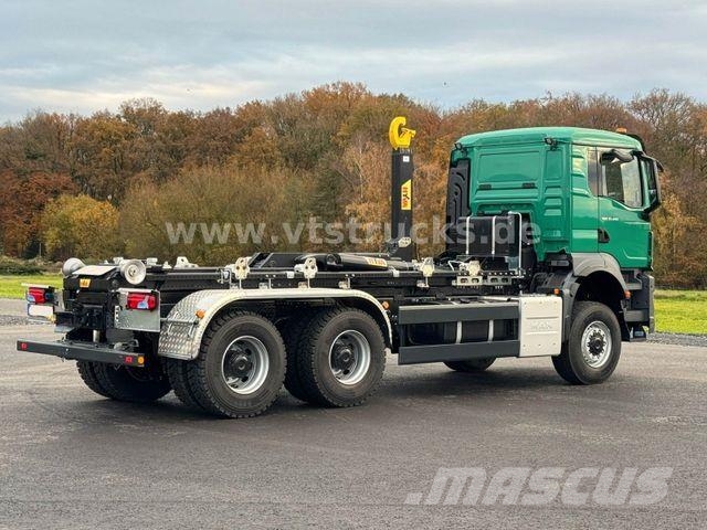 MAN TGS 33.480 6x6 BL HYVA 26-55-S AK *NEU* Камиони с кран с кука
