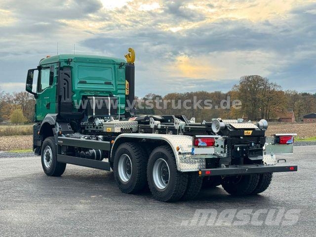 MAN TGS 33.480 6x6 BL HYVA 26-55-S AK *NEU* Камиони с кран с кука