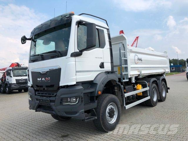 MAN TGS 33.480 6X6 FML Dreiseitenkipper Caminhões basculantes