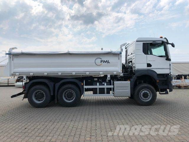 MAN TGS 33.480 6X6 FML Dreiseitenkipper Caminhões basculantes