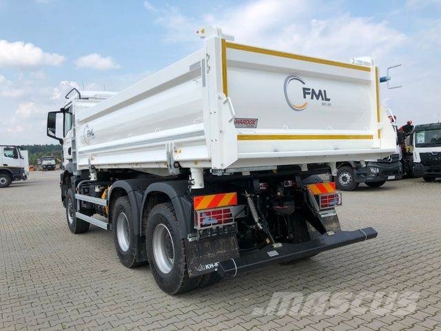 MAN TGS 33.480 6X6 FML Dreiseitenkipper Caminhões basculantes