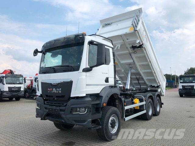 MAN TGS 33.480 6X6 FML Dreiseitenkipper Caminhões basculantes