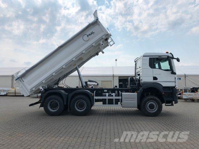 MAN TGS 33.480 6X6 FML Dreiseitenkipper Caminhões basculantes