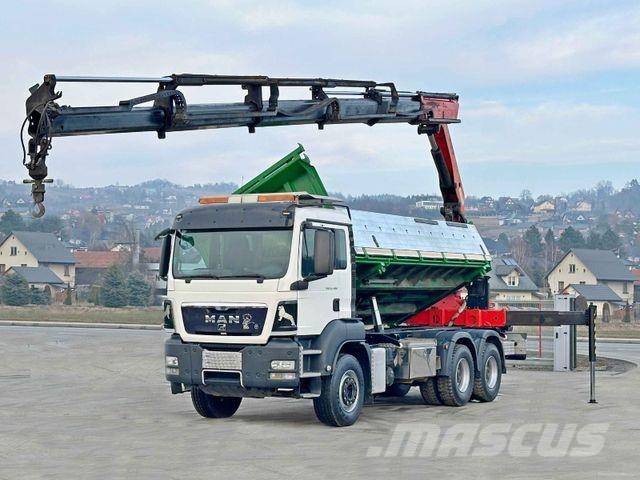 MAN TGS 33.480*KIPPER 5,70m * PK 23002 + FUNK * 6x4 Автокрани