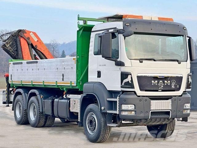 MAN TGS 33.480*KIPPER 5,70m * PK 23002 + FUNK * 6x4 Автокрани
