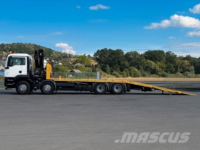 MAN TGS 35.360 * Abschleppwagen 8,10 m * KRAN/ FUNK! Żurawie samochodowe