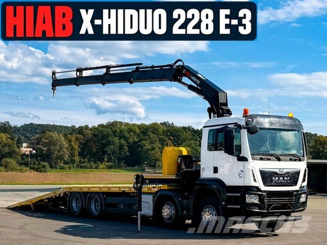 MAN TGS 35.360 * Abschleppwagen 8,10 m * KRAN/ FUNK! Żurawie samochodowe