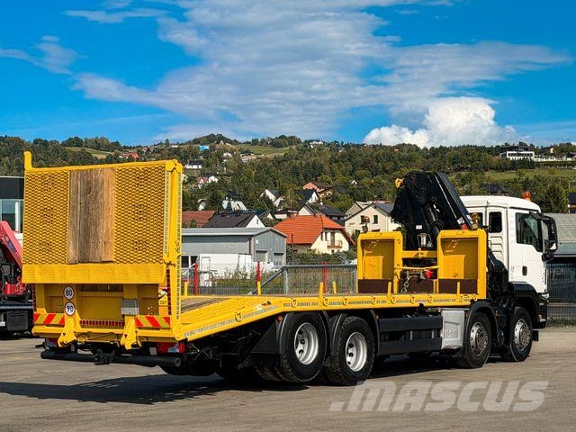 MAN TGS 35.360 * Abschleppwagen 8,10 m * KRAN/ FUNK! Żurawie samochodowe