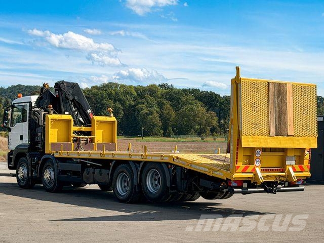 MAN TGS 35.360 * Abschleppwagen 8,10 m * KRAN/ FUNK! Żurawie samochodowe