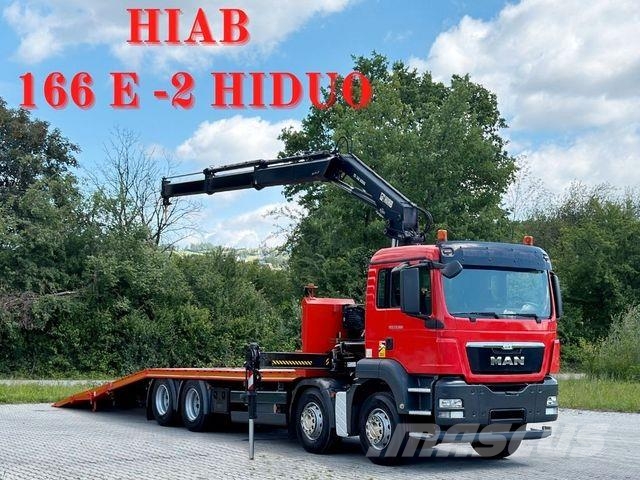 MAN TGS 35.360* Abschleppwagen 7,80m * KRAN/ FUNK Vehículos de reciclaje