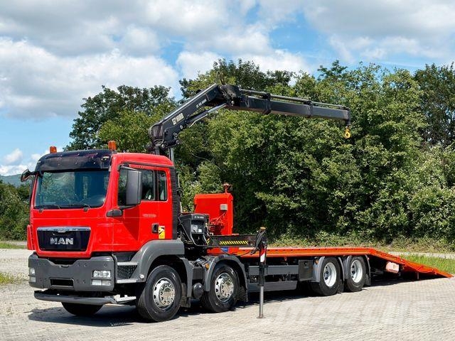 MAN TGS 35.360* Abschleppwagen 7,80m * KRAN/ FUNK Vehículos de reciclaje