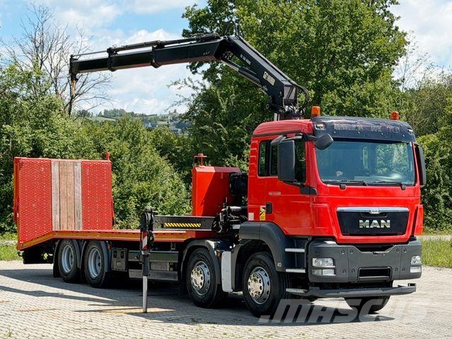 MAN TGS 35.360* Abschleppwagen 7,80m * KRAN/ FUNK Vehículos de reciclaje