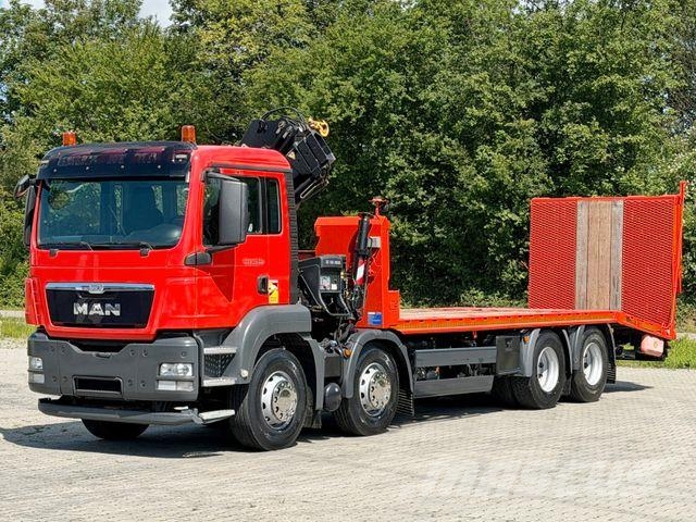 MAN TGS 35.360* Abschleppwagen 7,80m * KRAN/ FUNK Vehículos de reciclaje